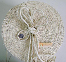 供应供应白色麻绳 普通麻绳 麻布袋，用于工艺品的2mm-60mm的白色麻绳