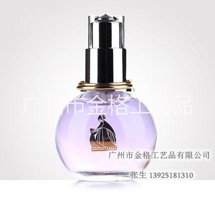 供应精美100ML女士品牌玻璃香水瓶 化妆品玻璃瓶香水瓶
