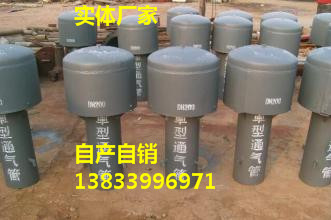 供应用于自来水厂的DN100罩型通气帽 弯管型通气管 Z-100罩型通气帽厂家 02S403-103页罩型通气帽图集