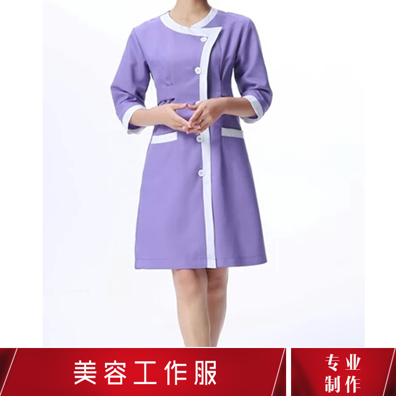深圳市新姿服装店供应美容工作服、美容师连衣裙工作服|美容院技师服定做
