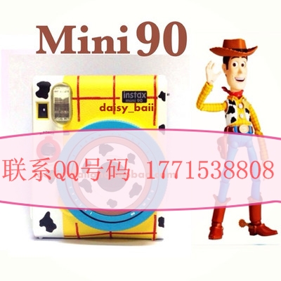 供应香港mini90相机泰国彩色富士拍立得相机mini90玩具总动员