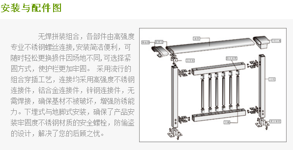 供应用于防护美观|耐久抗腐蚀|免维护的锌钢楼梯扶手厂家楼梯栏杆价格