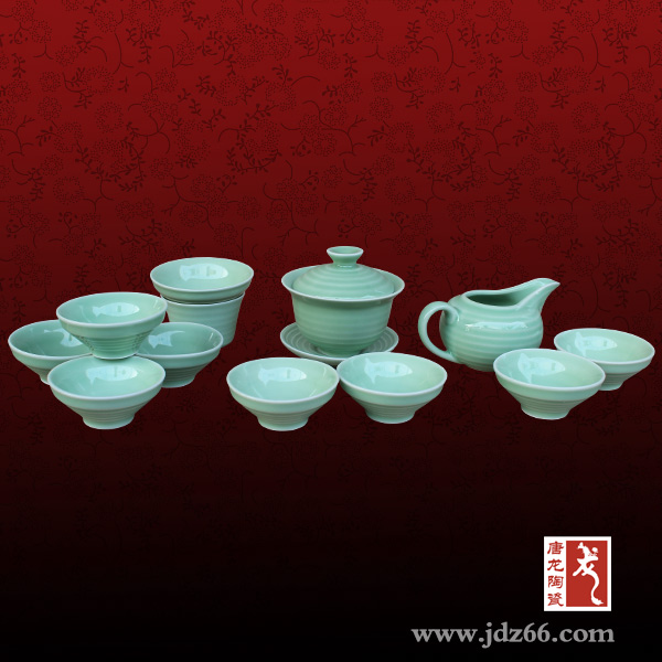 供应用于广告礼品的陶瓷功夫茶具