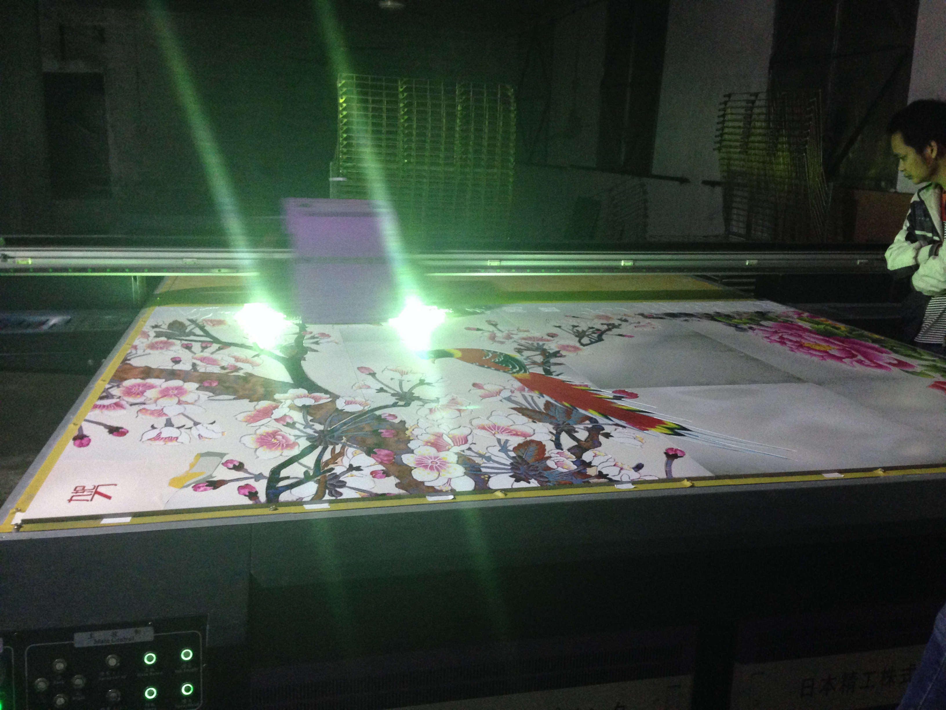 四川专业供应3D地板，天花板，背景墙印花的万能打印机