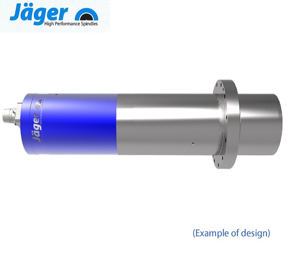 供应德国品牌Jager低速钻孔攻丝高速精加工电主轴