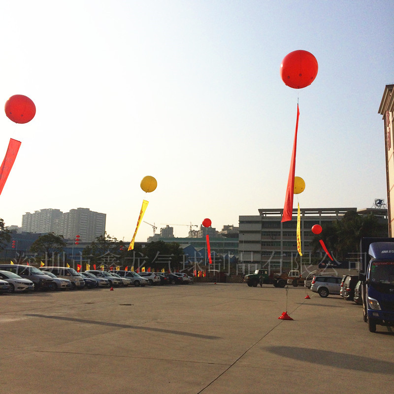 供应升空气球深圳厂家批发升空气球定制大气球广告促销气球深圳市内现场安装图片