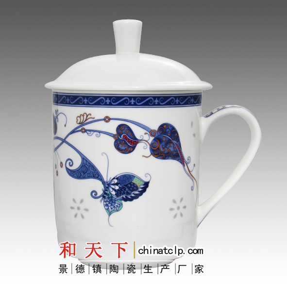 供应景德镇专业生产陶瓷茶杯供产