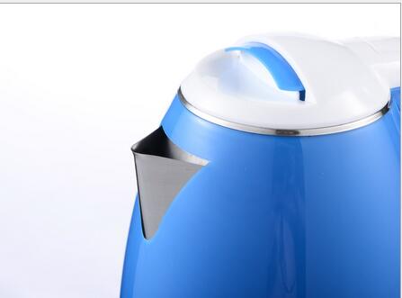 时尚小家电保温天蓝色电热水壶精美时尚环保耐用烧水壶