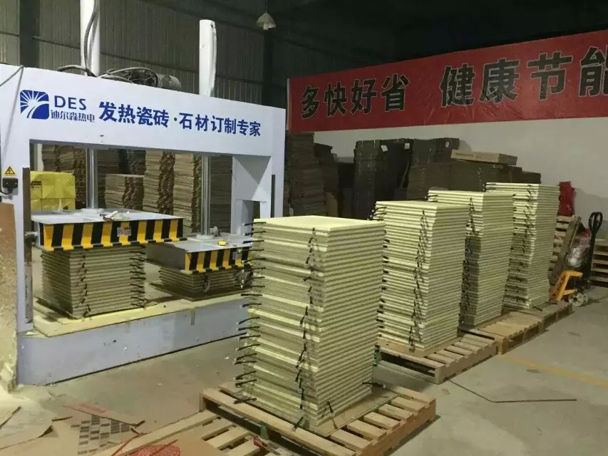 供应用于生产的湖南尚暖佳供应发热瓷砖一体机专业厂家，按需定制，根据客户要求可以特殊设计定制图片