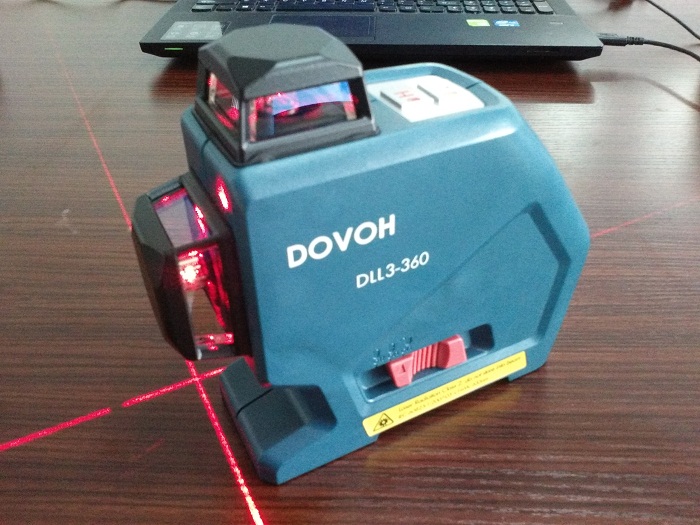 DOVOH/度维激光水平仪DLL3-360贴墙仪12线3维投线仪图片