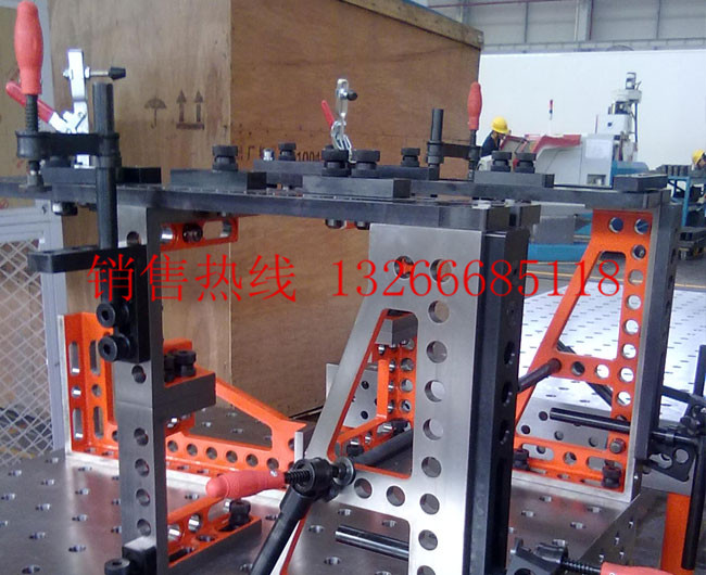 供应用于自动焊接工装的深圳德尔福多功能柔性焊接平台