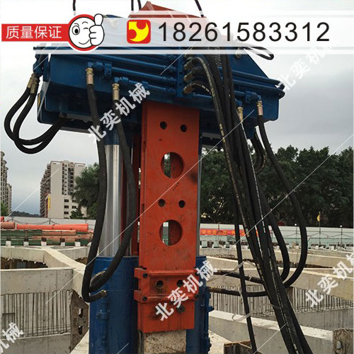 供应H型钢液压建筑大型专业拔桩机 北奕机械生产BY-BZJ-700LS型液压大型拔桩机拔桩机械