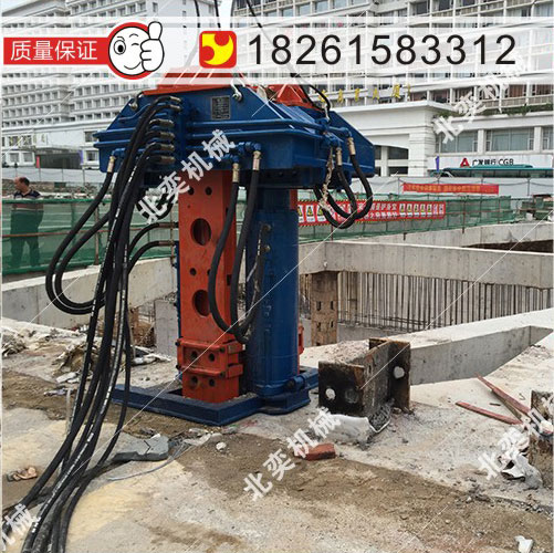 供应H型钢液压建筑大型专业拔桩机 北奕机械生产BY-BZJ-700LS型液压大型拔桩机拔桩机械