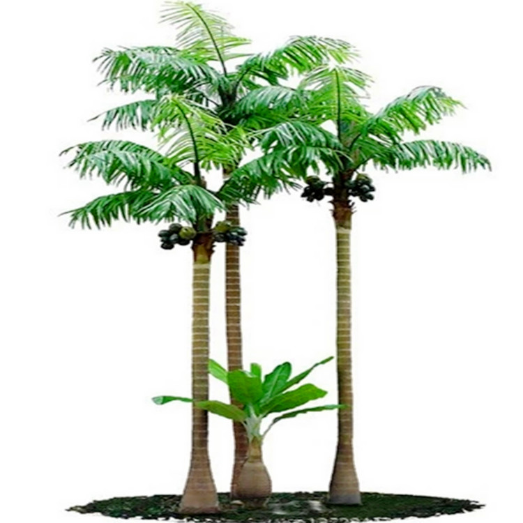 大型仿真树仿真椰子树棕榈树仿真植物专业定制仿真树假树绿化树仿真椰子树水上乐园造景树图片