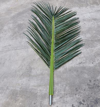 供应用于美化环境|绿化环境的高仿真椰子树叶假绿化工程树叶子