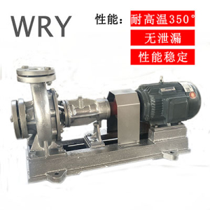 热油泵生产厂家/WRY系列武进高温导热油泵报价/低噪音