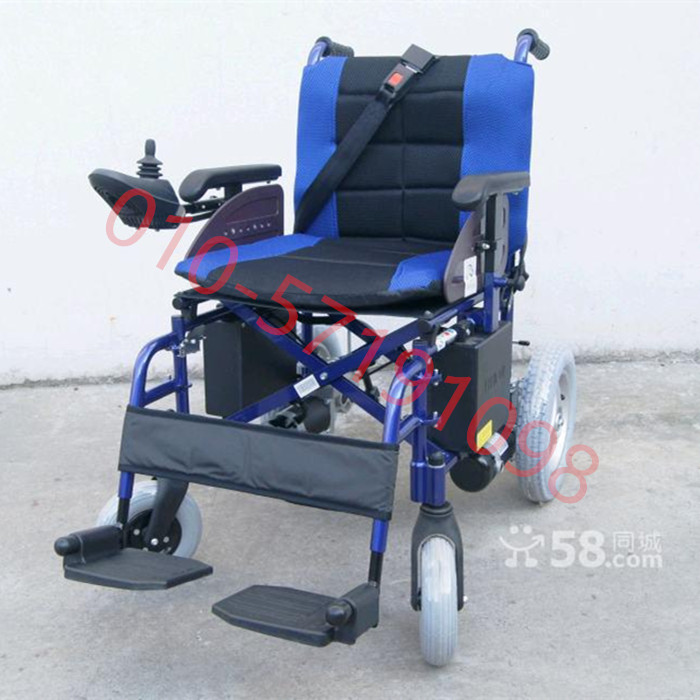 供应上海依夫康KB5618折叠轮椅车轻便电动轮椅正品包邮图片