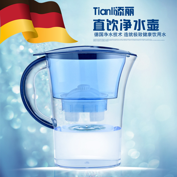 供应用于塑料的净水壶净水器家用滤水壶净水杯自来