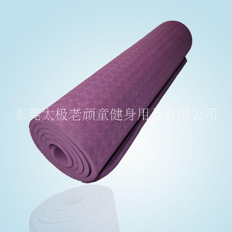 供应武汉环保tpe瑜伽垫 外贸多功能健身垫TPE