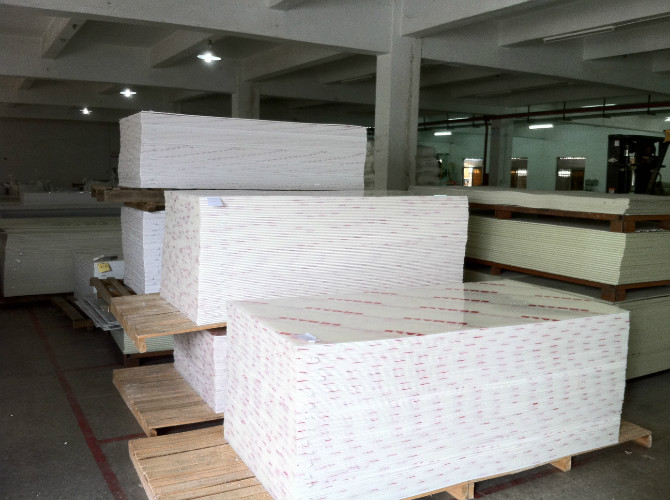 广州市PVC砖机托板厂家供应PVC砖机托板 广州石联PVC板厂耐火阻燃厂直销价格低
