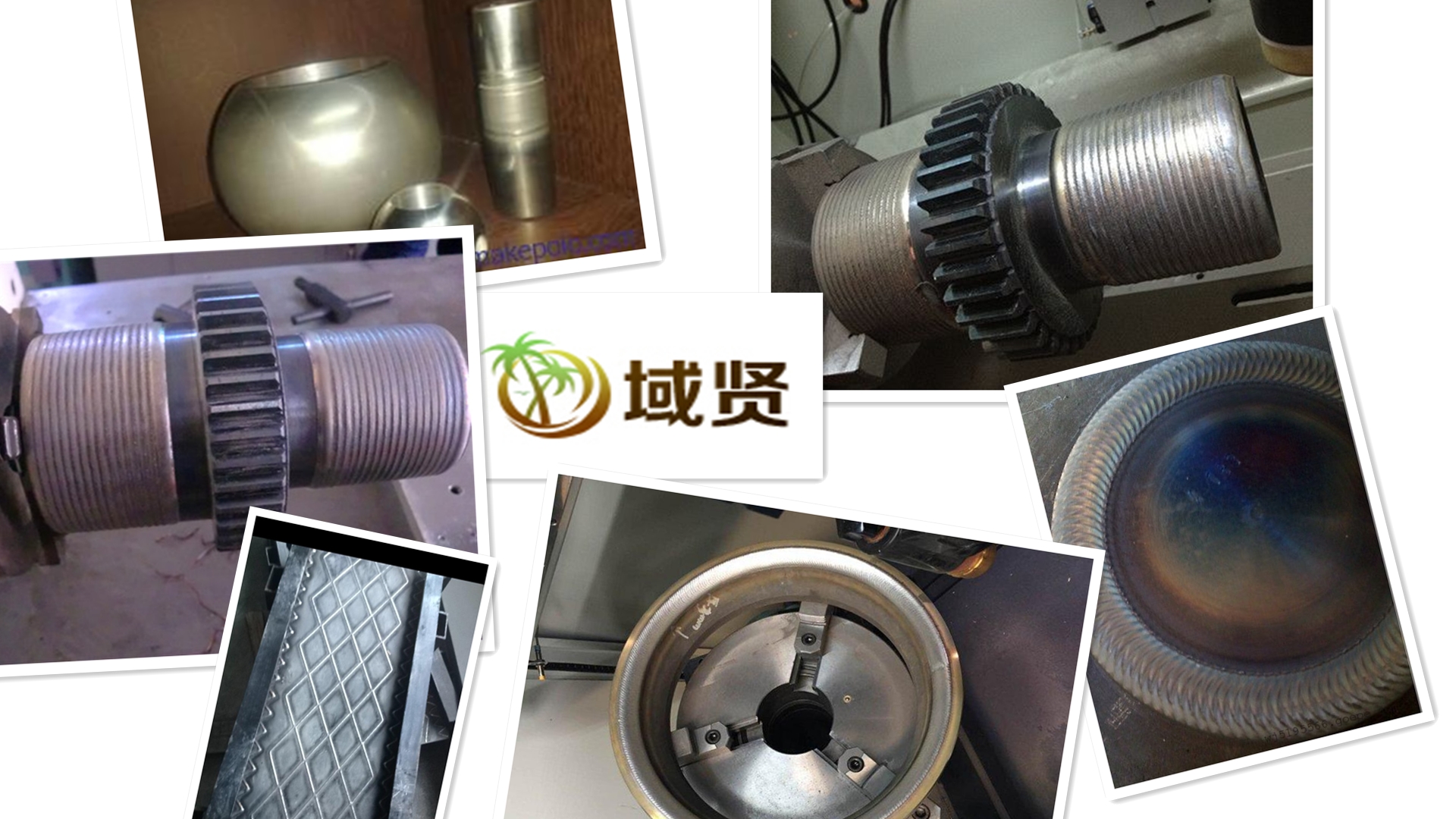供应用于五金加工的上海域贤螺杆粉末堆焊机图片