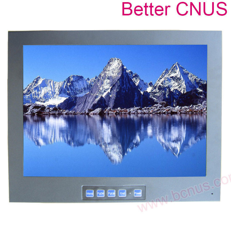 CNUS17寸高清信号输入USB广告播放器LED视频图片播放器图片