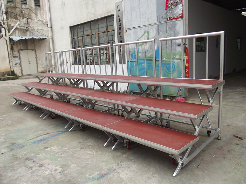 广州看台|铝合金可折叠看台|哪家好|广州市本捷舞台设备有限公司