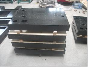 供应用于机械的鼎至铸造生产花岗石T型槽平板