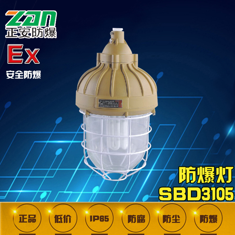 正安防爆供应SBD3105免维护节能电磁感应防爆灯70-250W图片