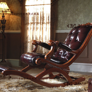 供应玛吉卡森JC15-9013摇椅100%全实木美式家具