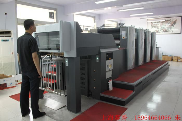 专业江浙沪印刷机喷漆，商标印刷机喷漆翻新