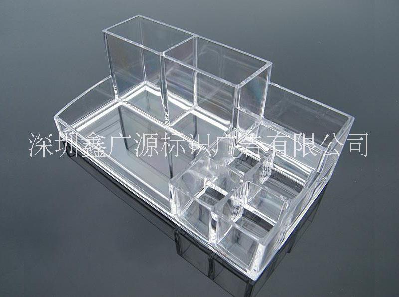 专业生产订制亚克力制品工艺品透明盒子透明亚克力盒子有机玻璃展柜热弯胶粘图片