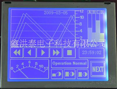 3.8寸320240图形点阵LCD液晶模块HTM320240F-1