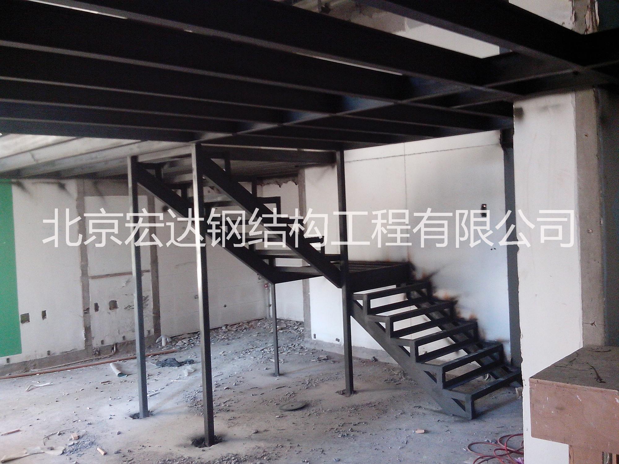 北京市大兴区钢结构楼梯设计制作图片