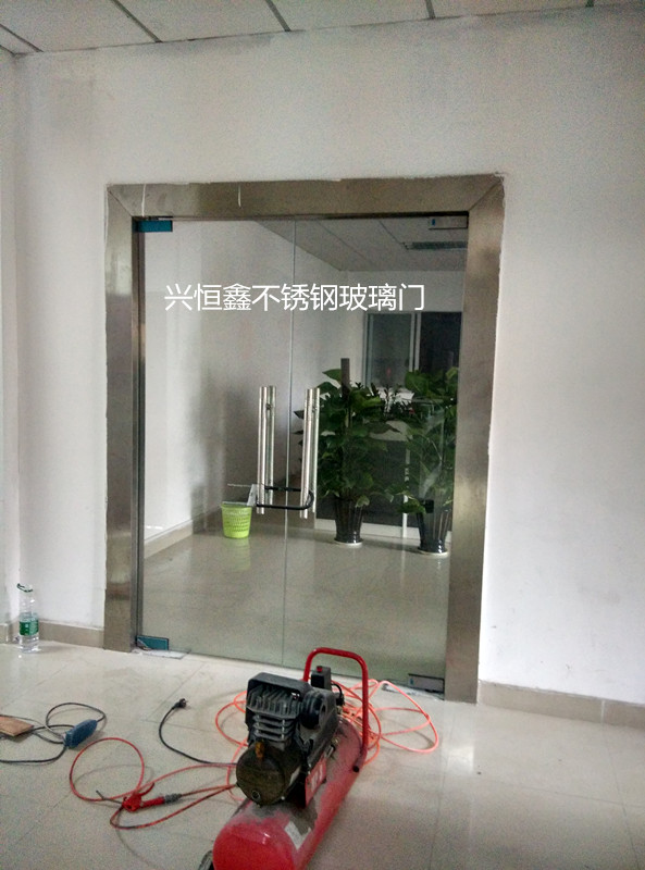 深圳玻璃门地弹簧玻璃门电动玻璃门考勤刷卡安装及维修