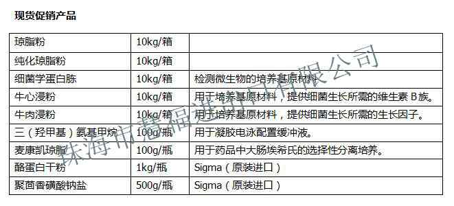 麦康凯琼脂干粉培养基现货促销