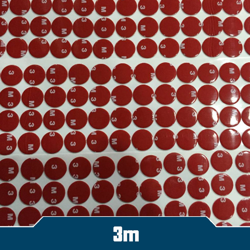 广州市3m胶厂家3m胶 3M泡棉胶带 圆形双面胶贴 可移无痕粘胶 3M强力双面胶 超薄3m胶