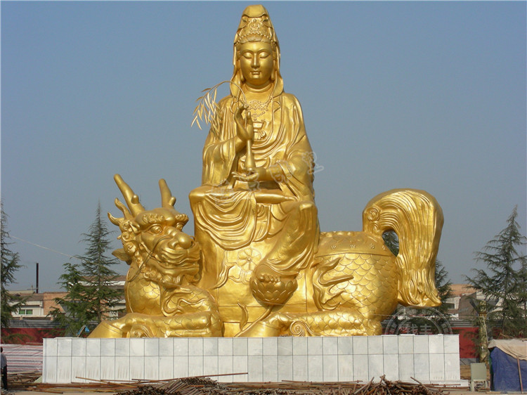 厂家生产观音佛雕寺庙雕塑宗教雕塑人物雕塑的价格图片