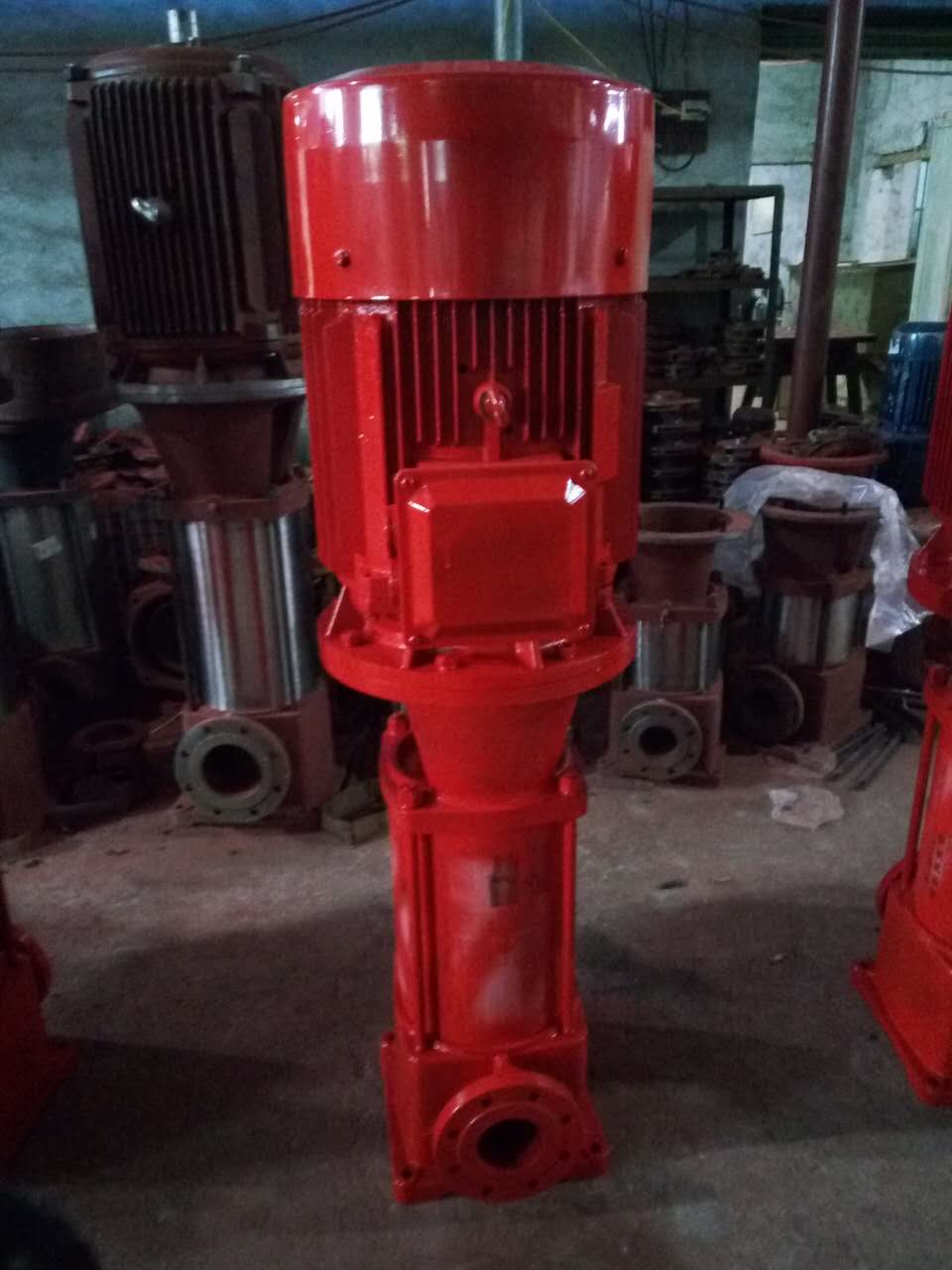 XBD-GDL消防多级泵 管道多级泵150GDL160-20*7 XBD-GDL立式消防多级泵