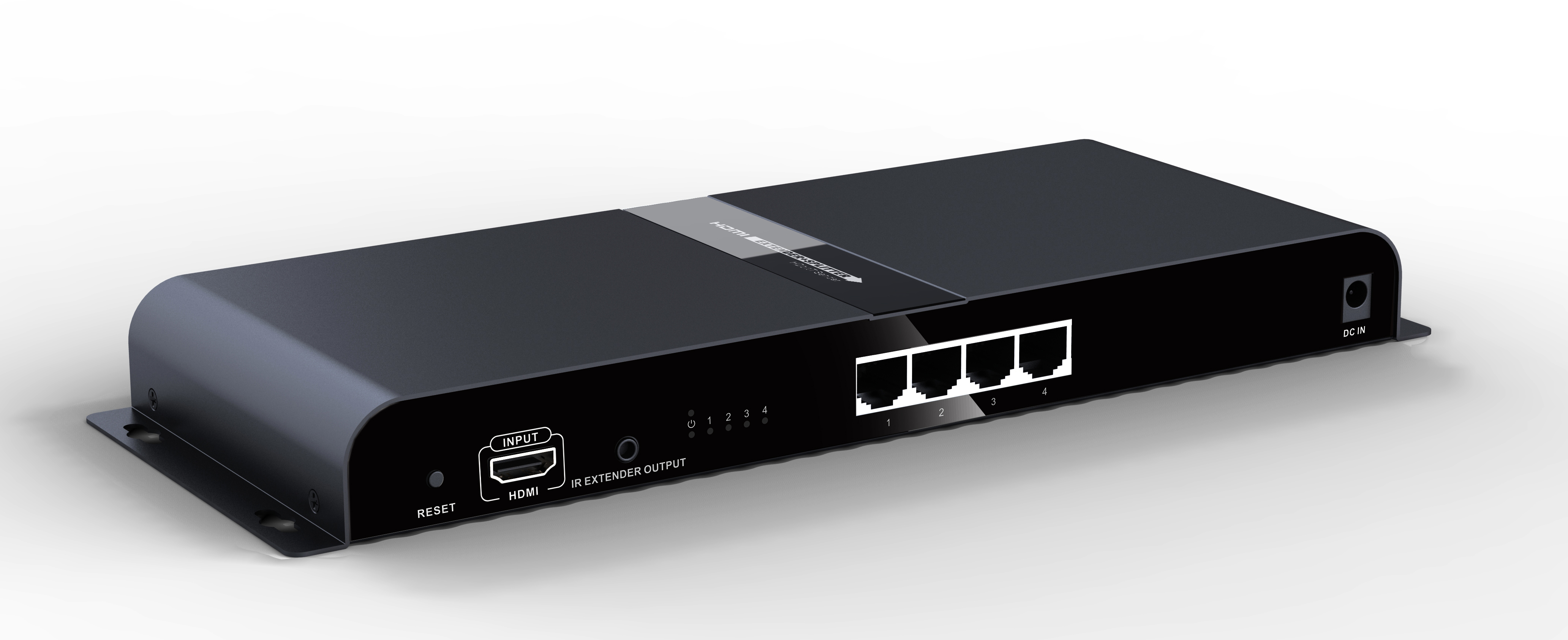 LCN6314-HDbitT 1进4出HDMI延长分配器，多屏同显布线解决方案