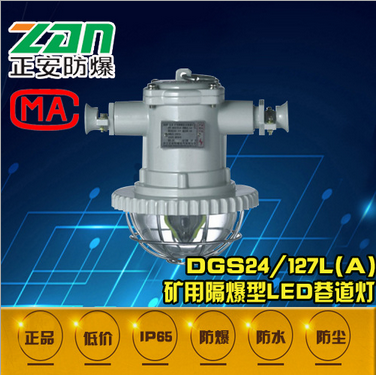 正安防爆DGS24-36/127L(B)矿用隔爆LED巷道灯 照明灯 荧光灯 矿灯