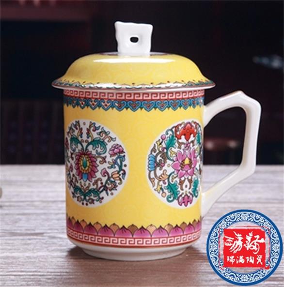 景德镇陶瓷水杯厂家 茶杯定制价格
