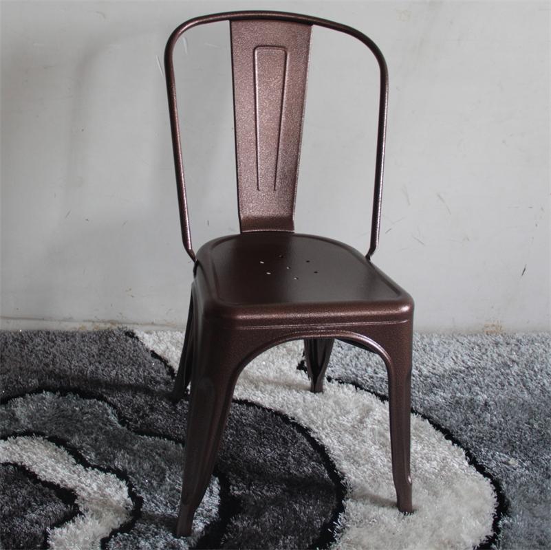 tolix铁皮椅厂家定做，tolix铁艺餐椅，铁艺餐桌椅