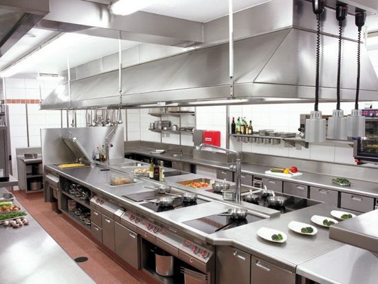西安厨具酒楼学校幼儿园厨房设计 高端商用厨房设备图片