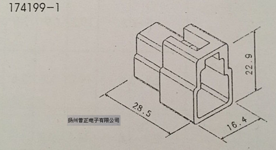 现货长期供应AMP接插件174199-1