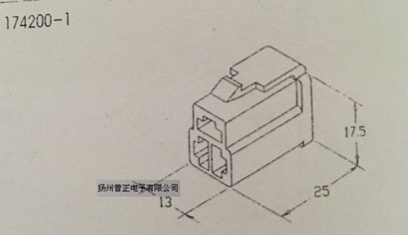 现货长期供应安普AMP连接器 AMP接插件174200-1