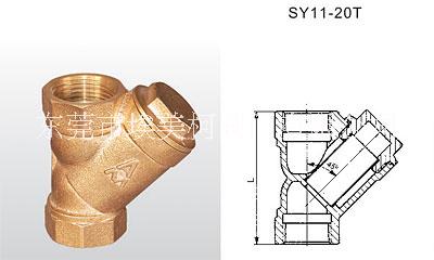 黄铜丝扣过滤器SY11-16T