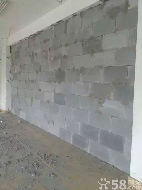 嘉定专业轻质砖隔墙|加气块隔墙|加气块厂家