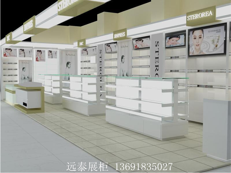 2016新款商业设备化妆品展示柜