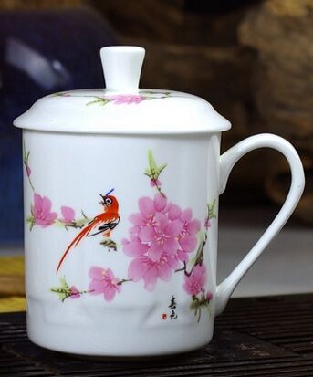 供应高档礼品茶杯 陶瓷茶杯 陶瓷茶杯生产厂家 陶瓷茶杯报价 青花瓷杯
